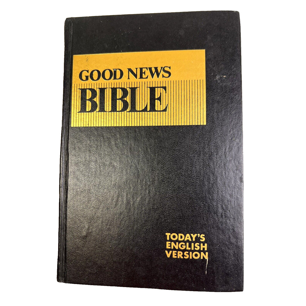 Good News Bible Today's English Version 1970's Christian Religion Guidence